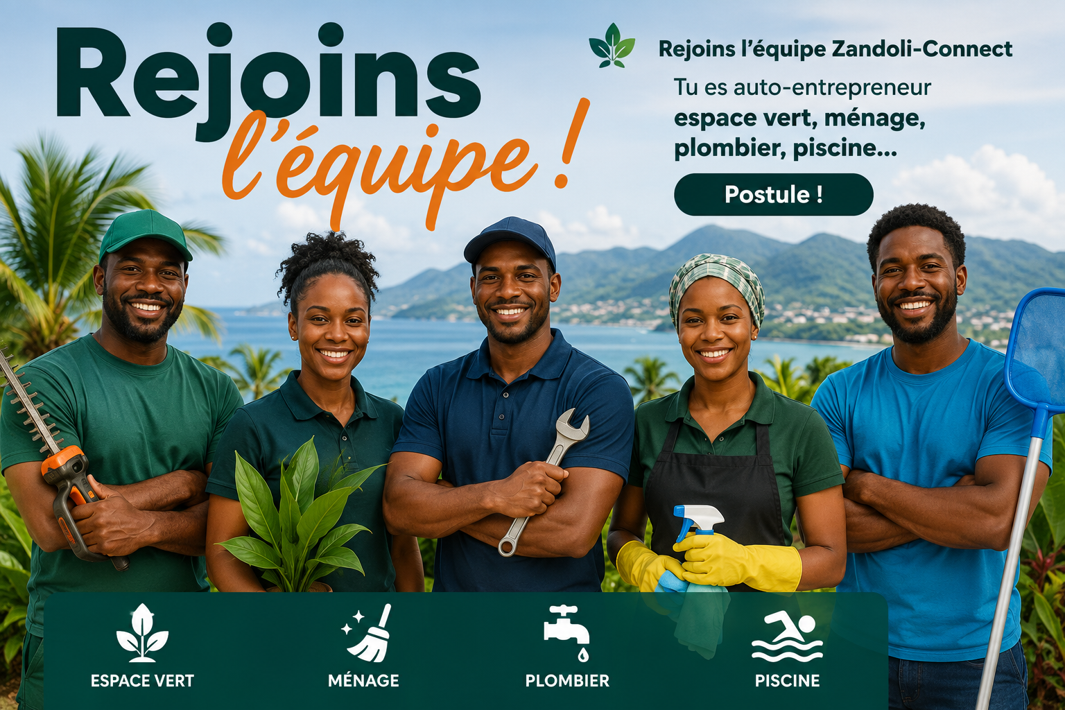 Rejoins l’équipe Zandoli Connect
